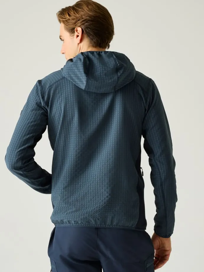 Fleece vest "Alven" donkerblauw