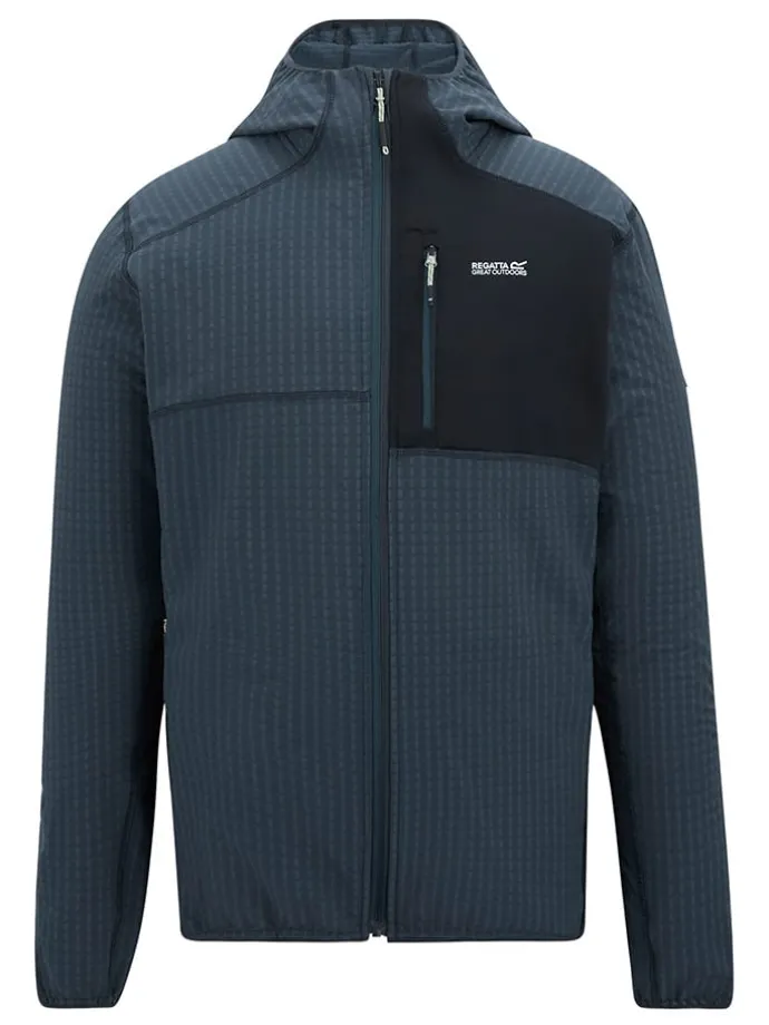 Fleece vest "Alven" donkerblauw