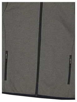 Fleece vest antraciet