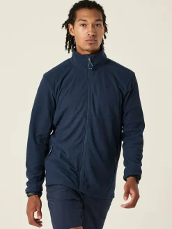 Fleece vest "Arising" donkerblauw