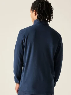 Fleece vest "Arising" donkerblauw