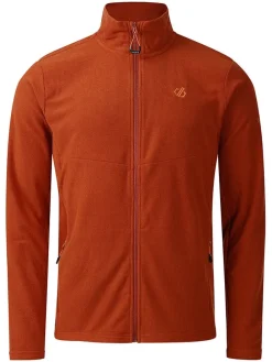 Fleece vest "Arising" in Terrakotta