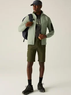 Fleece vest "Baslinn" groen