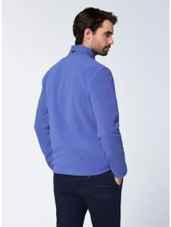 Fleece vest blauw
