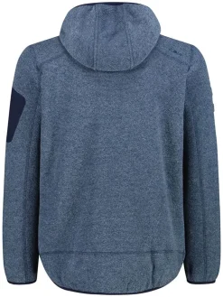 Fleece vest blauw