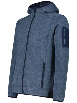 Fleece vest blauw