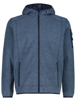 Fleece vest blauw