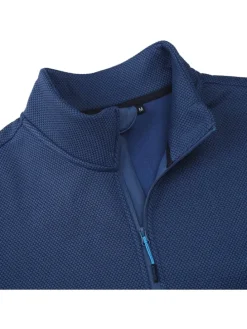 Fleece vest "Bredstedt" donkerblauw