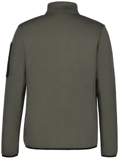 Fleece vest "Bredstedt" taupe