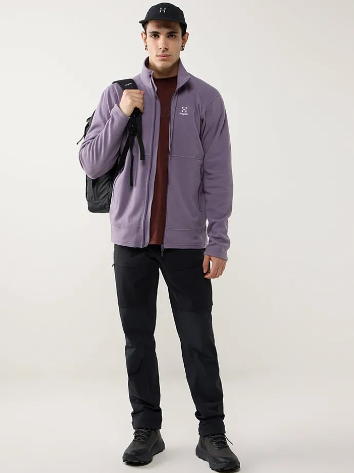 Fleece vest "Buteo" paars