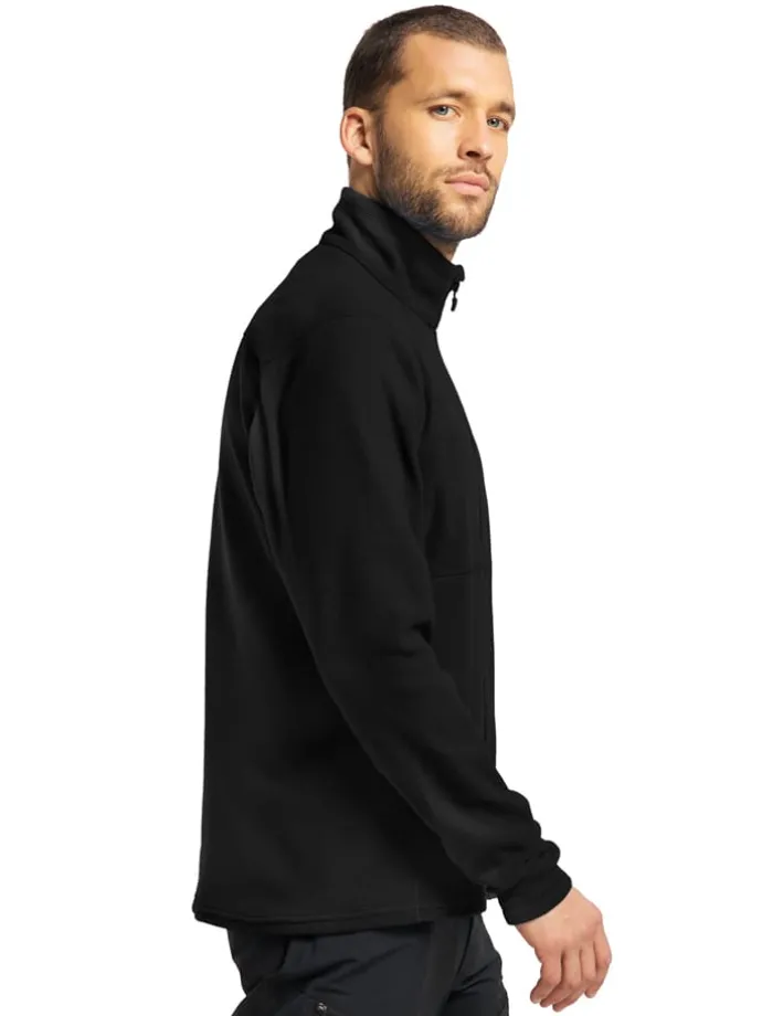 Fleece vest "Buteo" zwart
