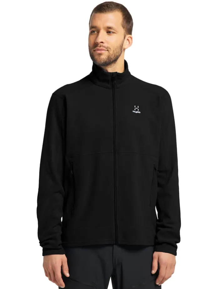 Fleece vest "Buteo" zwart