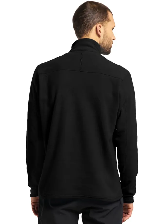 Fleece vest "Buteo" zwart