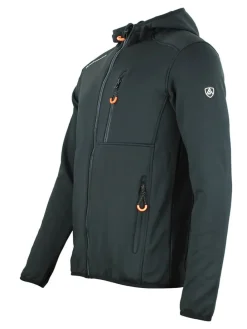 Fleece vest "Campo" zwart
