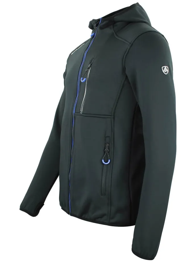 Fleece vest "Campo" zwart