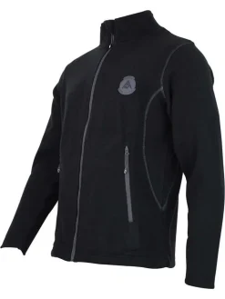 Fleece vest "Cartelan" zwart