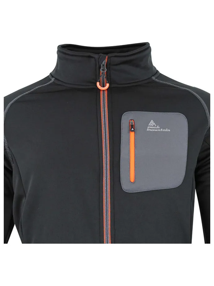 Fleece vest "Cemaro" zwart
