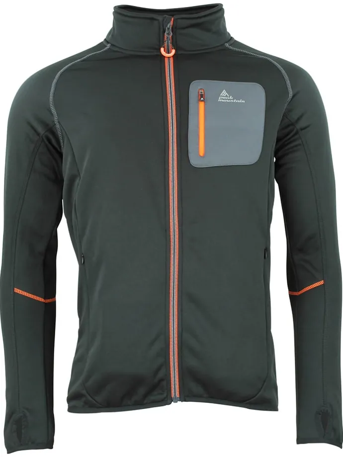 Fleece vest "Cemaro" zwart