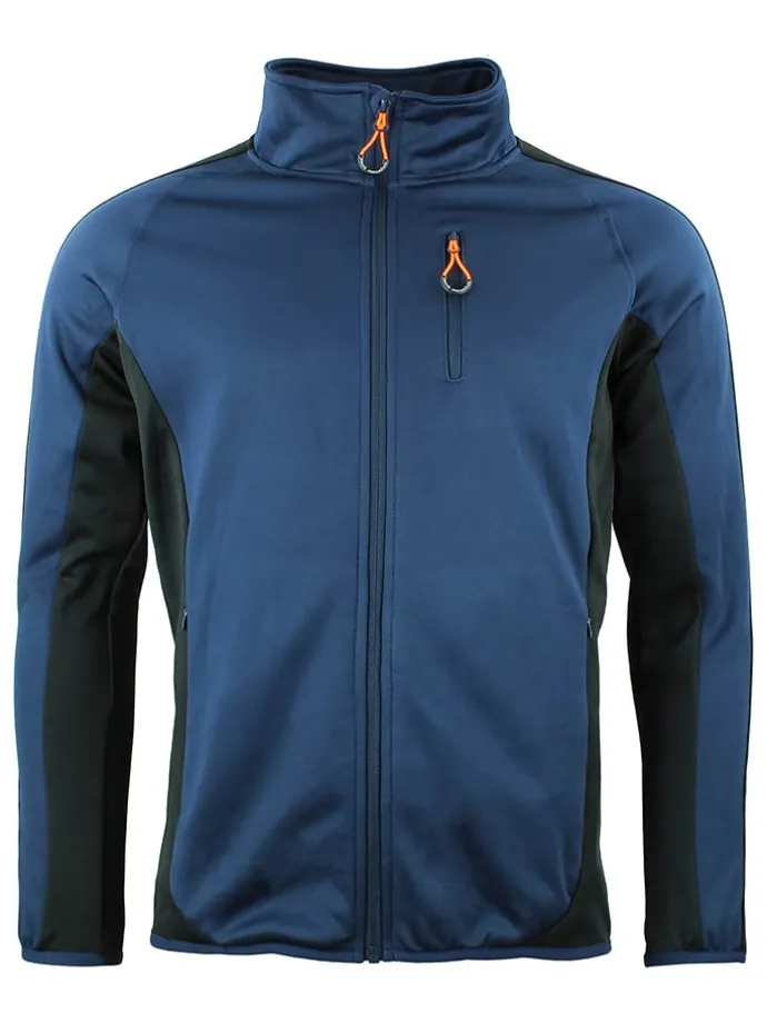 Fleece vest "Cemon" donkerblauw
