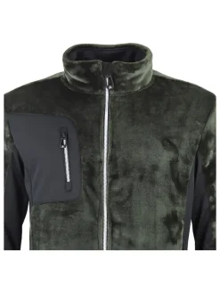 Fleece vest "Chapeau" groen