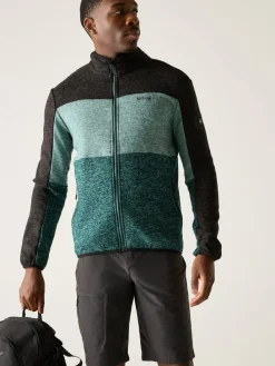 Fleece vest "Elram" turquoise
