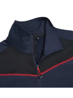 Fleece vest "Falkner" donkerblauw