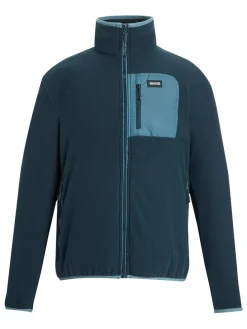 Fleece vest "Frankie" donkerblauw