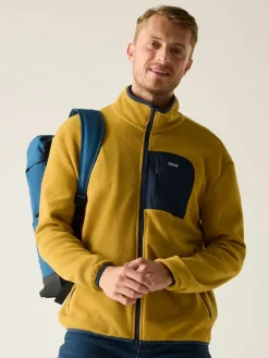 Fleece vest "Frankie" geel