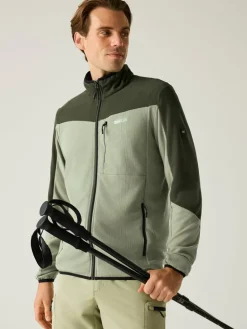 Fleece vest "Freesdale" groen