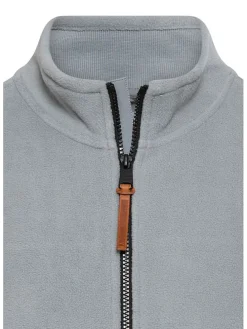 Fleece vest grijs