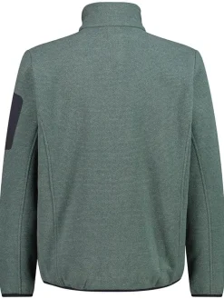 Fleece vest groen