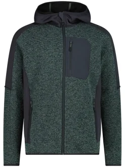 Fleece vest groen