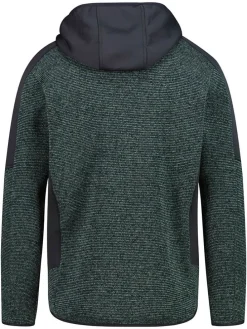 Fleece vest groen