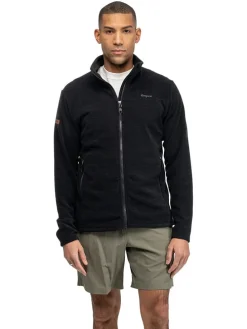 Fleece vest "Hareid" zwart