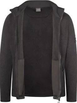 Fleece vest "Katla" antraciet
