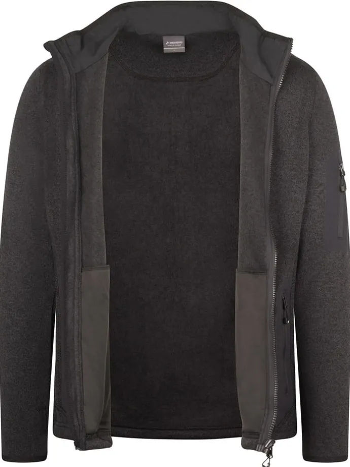 Fleece vest "Katla" antraciet