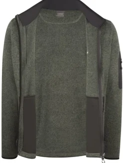 Fleece vest "Katla" kaki
