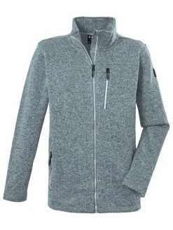 Fleece vest "KOS 471" grijsblauw