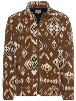 Fleece vest lichtbruin