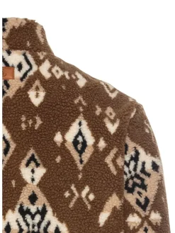 Fleece vest lichtbruin