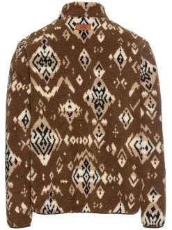 Fleece vest lichtbruin