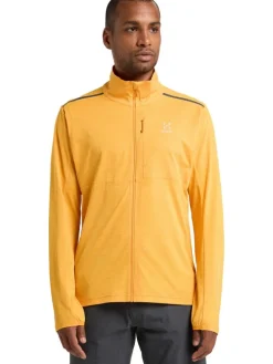 Fleece vest "L,I,M Strive Mid" geel