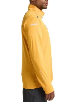 Fleece vest "L,I,M Strive Mid" geel