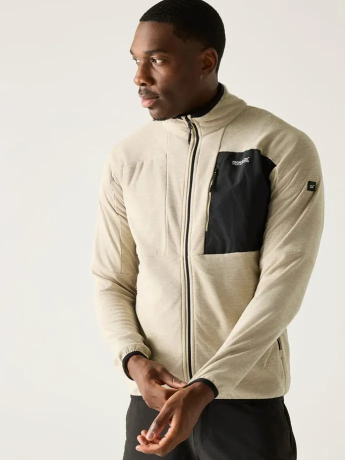 Fleece vest "Scaris" crème