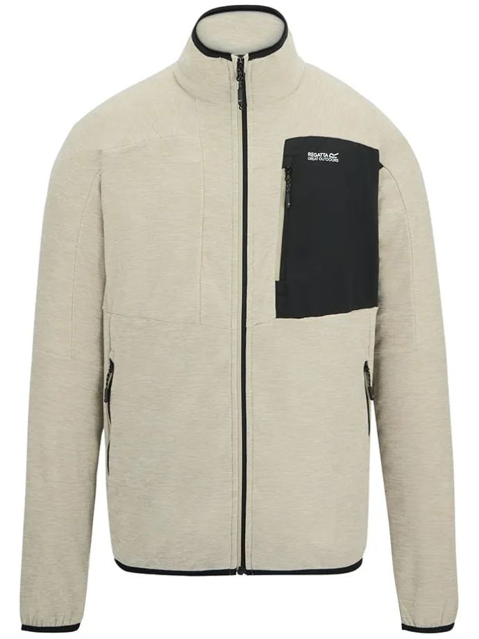 Fleece vest "Scaris" crème