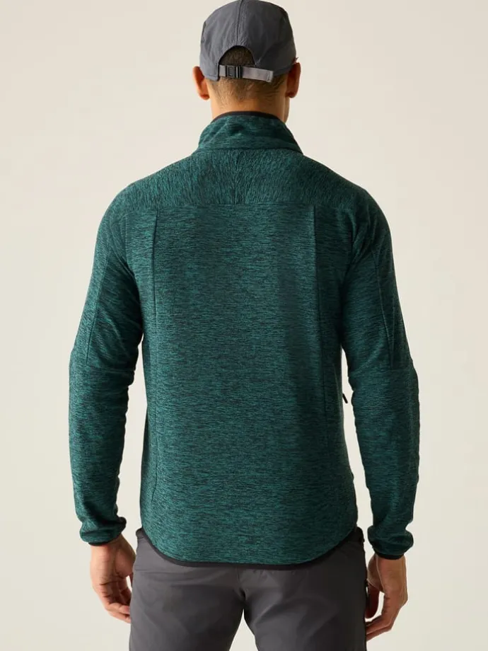 Fleece vest "Scaris" turquoise