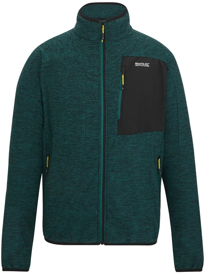 Fleece vest "Scaris" turquoise