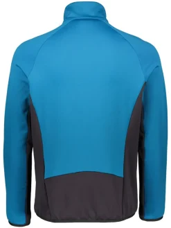 Fleece vest "Sky Peak" blauw/zwart/grijs