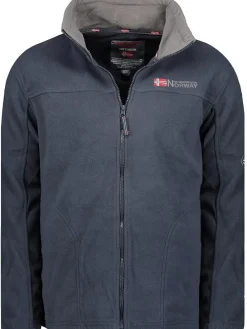 Fleece vest "Tamazonie" donkerblauw