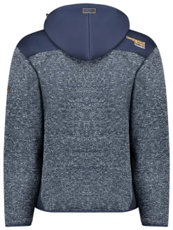 Fleece vest "Tank" donkerblauw